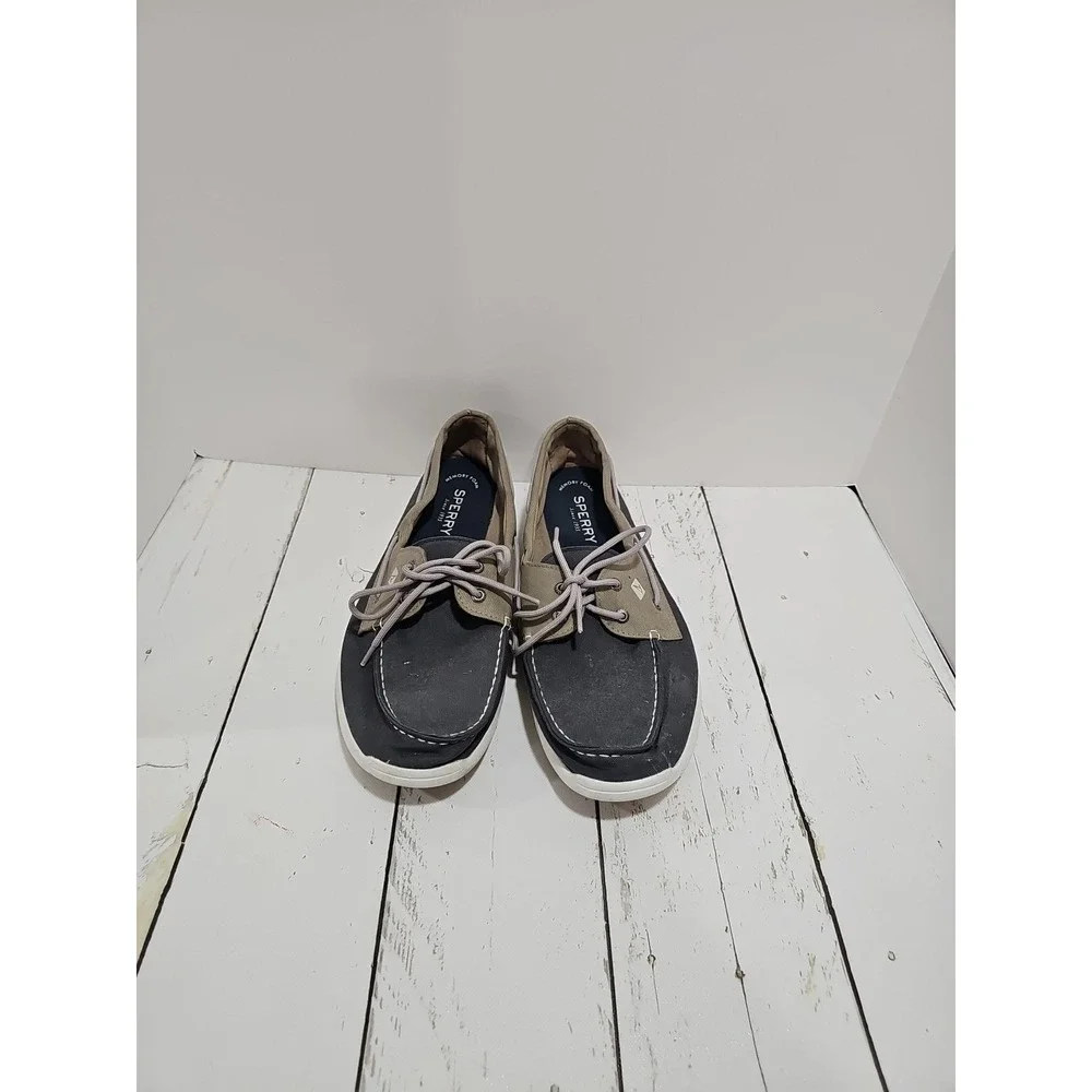 Sperry‎ Mens Sojourn 2-Eye Boat Casual Shoes - Blue